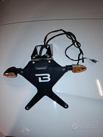 Porta targa per Kawasaki Ningia 650 del 2019