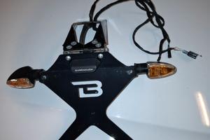 Porta targa per Kawasaki Ningia 650 del 2019