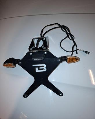 Porta targa per Kawasaki Ningia 650 del 2019