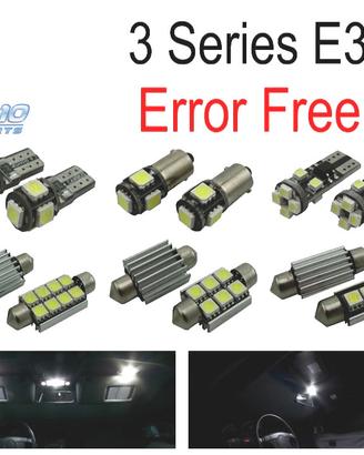 KIT 16 LAMPADE LED INTERNE BMW SERIE 3 E36 SEDAN C