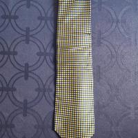 Cravatta Etro a rombi giallo e blu