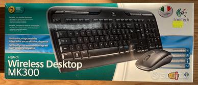 Tastiera e mouse wireless