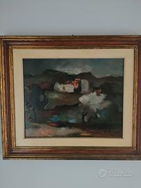 Quadro dipinto su tela Ernesto Piccolo 