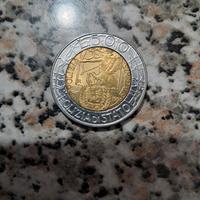 Moneta Rara 500 LIRE POLIZIA DI STATO 1947 1997 - 
