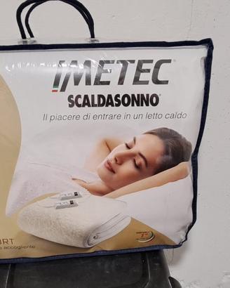 Coperta scaldasonno Imetec matrimoniale lana merin