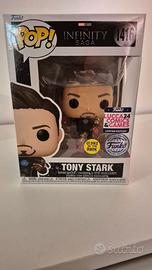 Funko pop tony stark edizione lucca comics