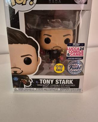 Funko pop tony stark edizione lucca comics