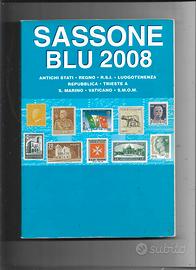 2008 CATALOGO FRANCOBOLLI SASSONE BLU