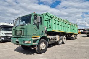 Trattore Astra HD7 66.45 con semirimorchio piano m
