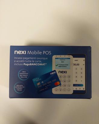 Lettore di carte pos nexi mobile