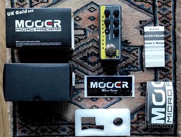 Mooer 002 UK Gold 900 - micro preamp