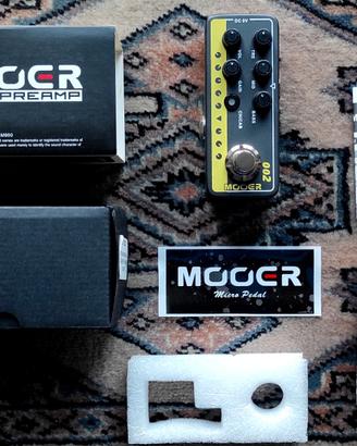 Mooer 002 UK Gold 900 - micro preamp