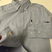 Camicia Ralph Lauren azzurra 7 anni