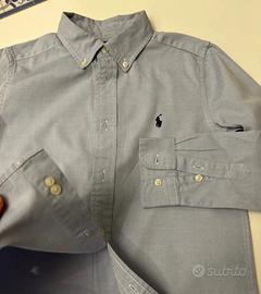 Camicia Ralph Lauren azzurra 7 anni