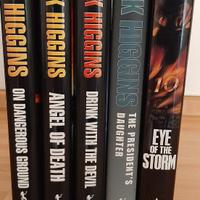 18 libri di Jack Higgins in lingua inglese