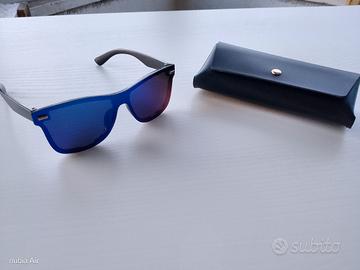 occhiali da sole Shein blu elettro