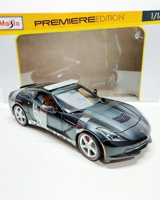 Corvette Stingray Police 2014 - 1/18 Tanomodels