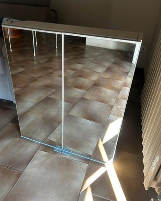 Armadietto bagno con specchio