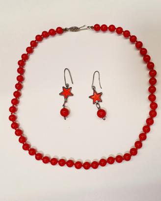 Completo Collana con Orecchini 