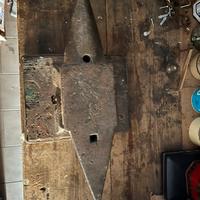 Incudine acciaio vintage