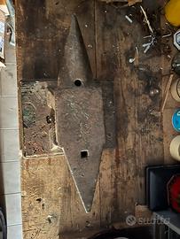 Incudine acciaio vintage