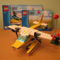 Lego city 3178 aereo giallo