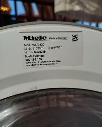 lavatrice miele wdd330