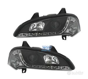 FARI PER OPEL TIGRA 95-03 LUCE DIURNA A LED FONDO 