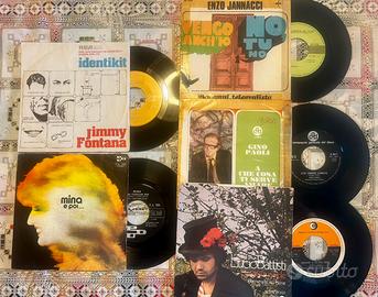 Lotto 5 Vinili 45 Giri Musica Italiana