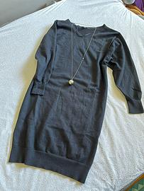 Maglione lungo con lana mezza stagione S