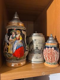 Collezione boccali birra