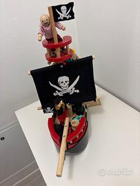 Nave Pirata in legno