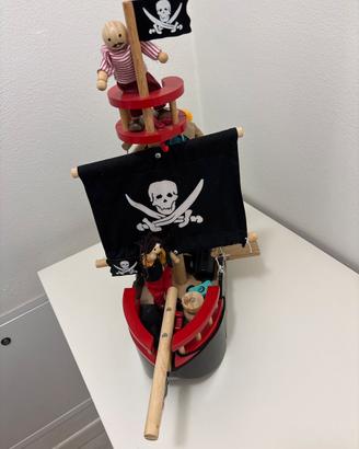 Nave Pirata in legno