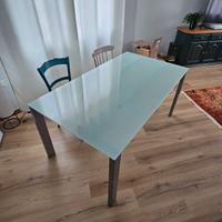 Tavolo vetro calligaris 160x90