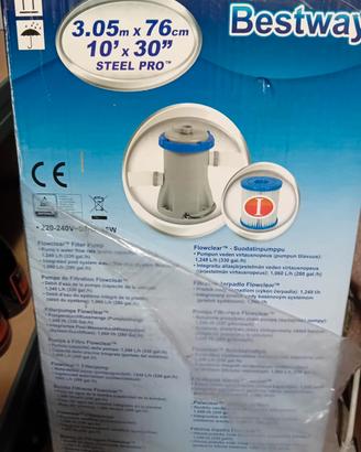 piscina Bestway steel pro tonda 305x76