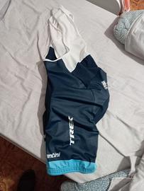 Pantaloncini santini squadra corse Trek mtb