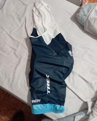 Pantaloncini santini squadra corse Trek mtb