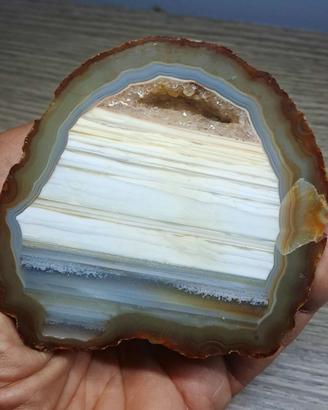 Geode di Quarzo in Agata