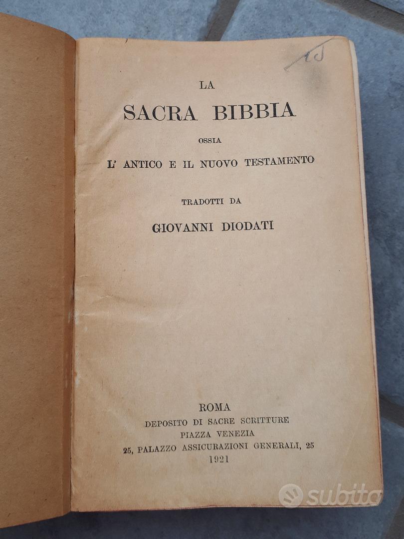 La Sacra Bibbia Diodati (Antica, rara) - Libri e Riviste In vendita a Napoli