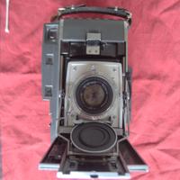 Polaroid110 A con adattatore per lastre 4x5