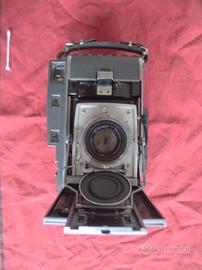 Polaroid110 A con adattatore per lastre 4x5