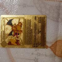 Charizard Gold Foil Pokémon Card 4/102 N/mint