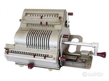 Calcolatrice meccanica vintage Brunsviga 13 RK