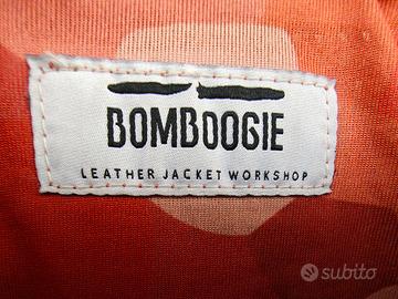BOMBOOGIE Giubbotto Pelle Donna Ragazza