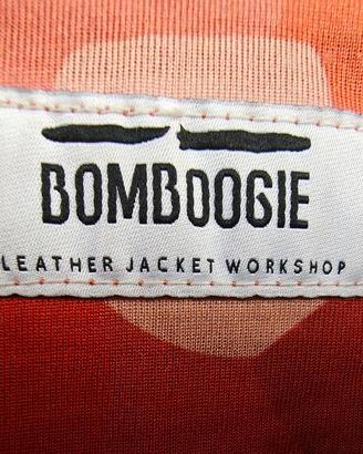 BOMBOOGIE Giubbotto Pelle Donna Ragazza