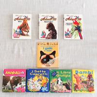 Lotti di libri per bambini di animali e fiabe