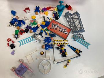 Lotto mattoncini costruzioni