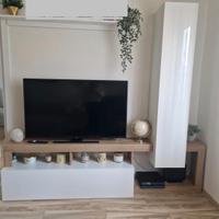 Mobile Tv con colonna e mensola