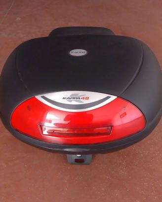Bauletto K 48 N + Piastra GIVI M3 Monorak + Staffe