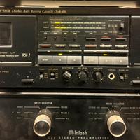 Piastra deck cassette Teac W-580R autoreverse